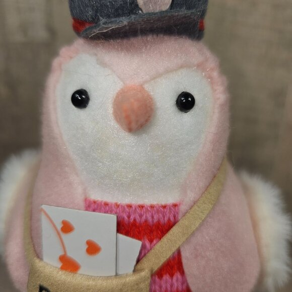 Target Bird Harkin Valentines Day Postman 2022 Featherly Friends Heart Stripes - Picture 2 of 9